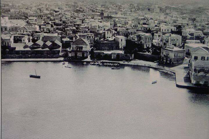 Aerial photo of El Mina